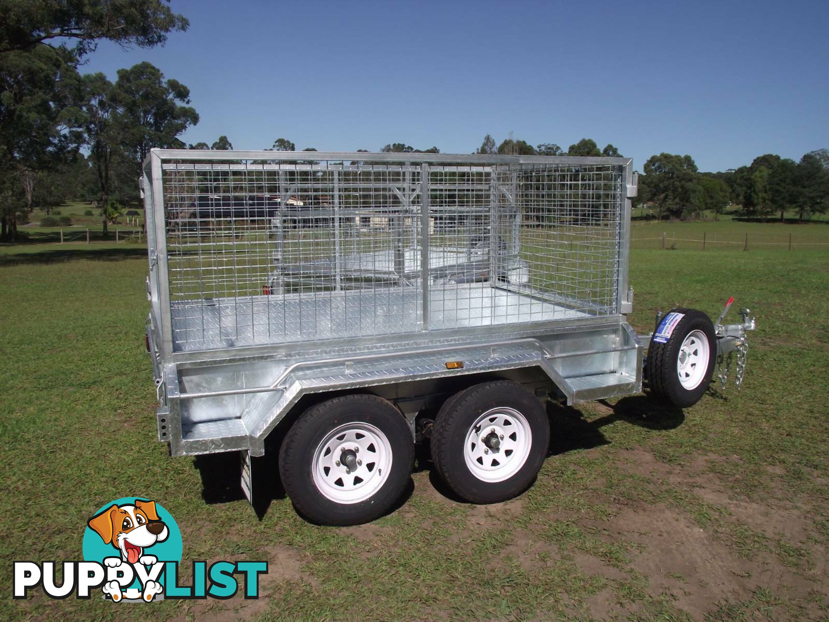 9 x 5 Heavy Duty 2.0 Ton with 600 high Cage included