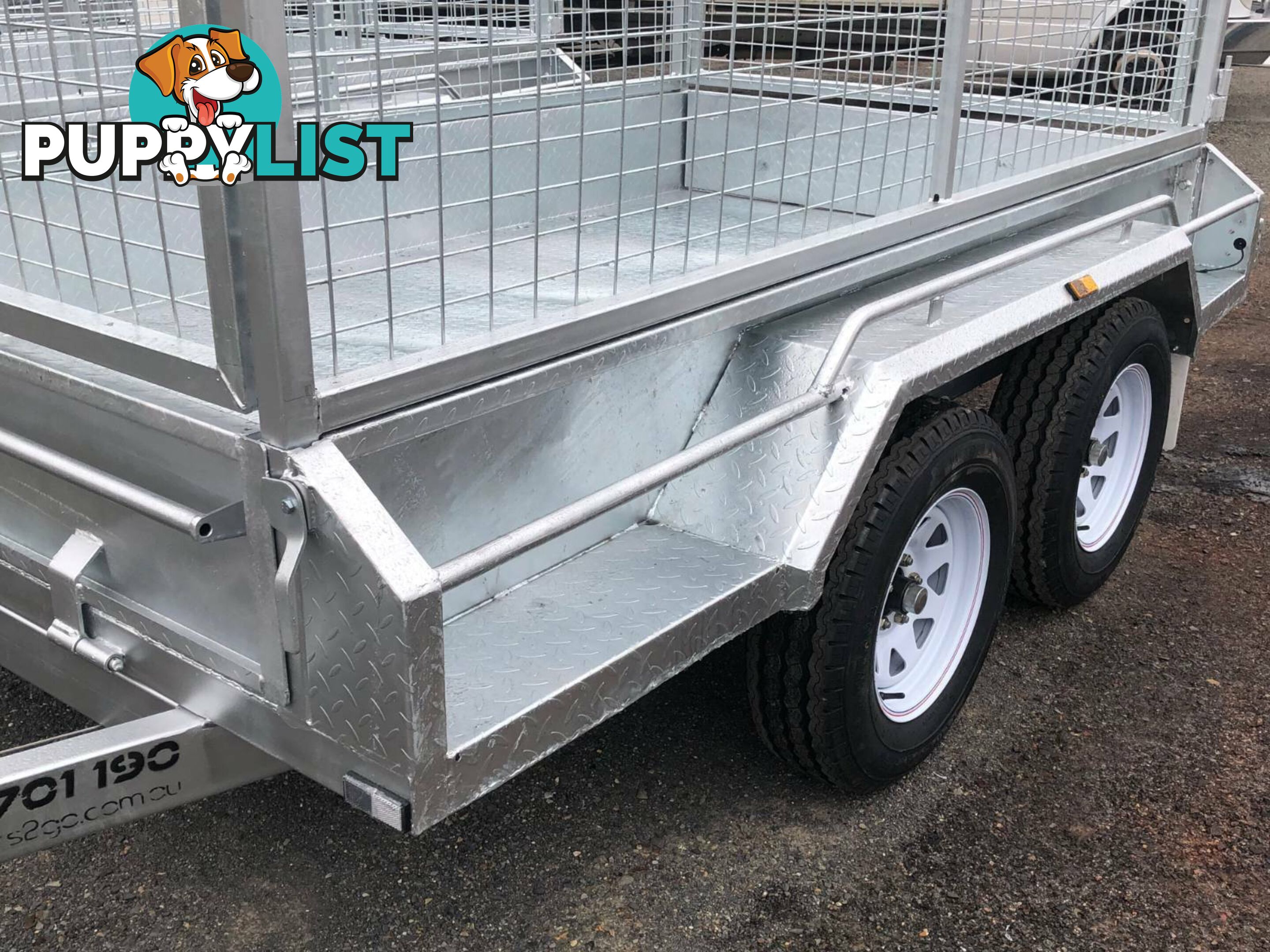 9 x 5 Heavy Duty 2.0 Ton with 600 high Cage included