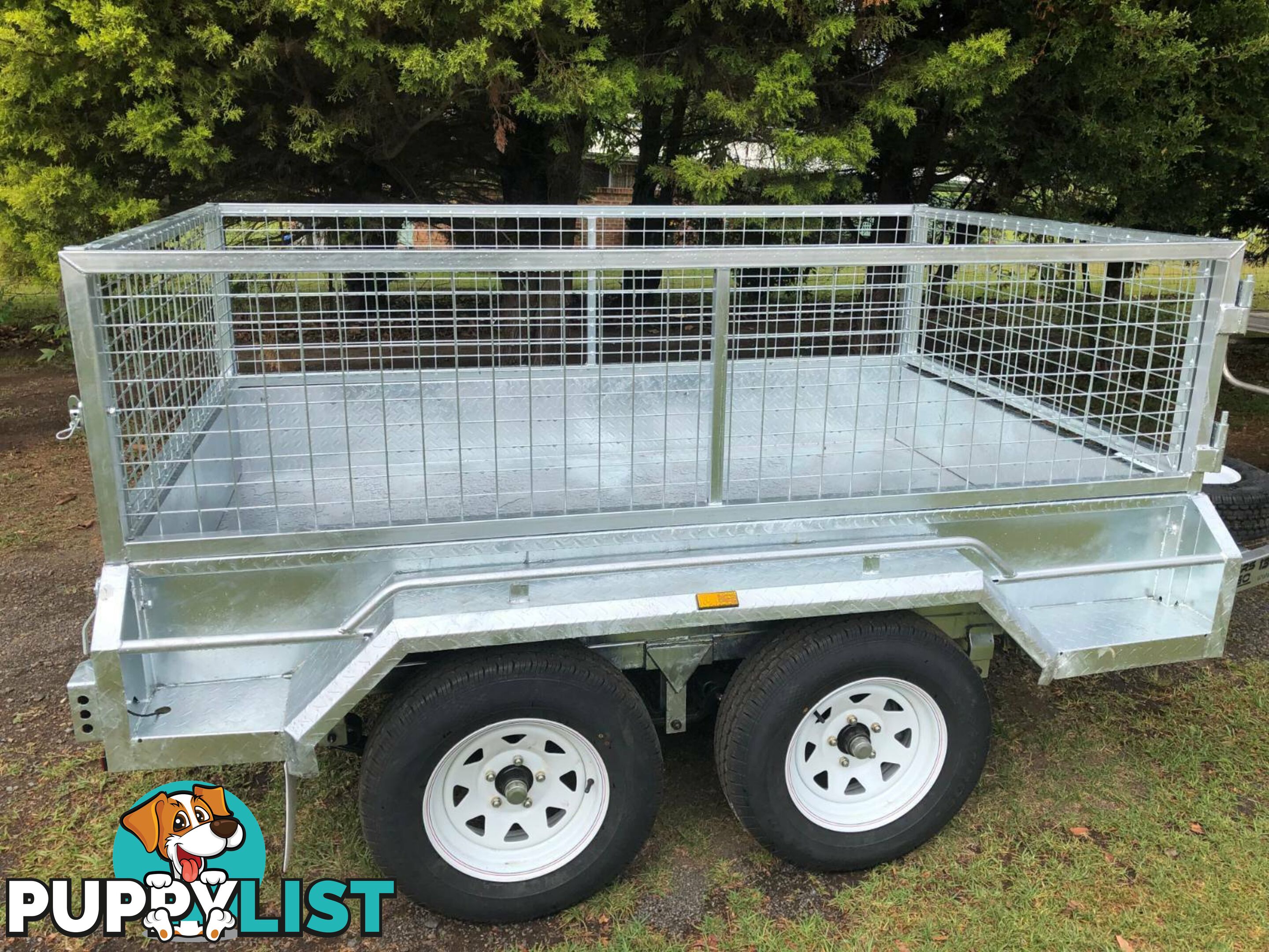 9 x 5 Heavy Duty 2.0 Ton with 600 high Cage included