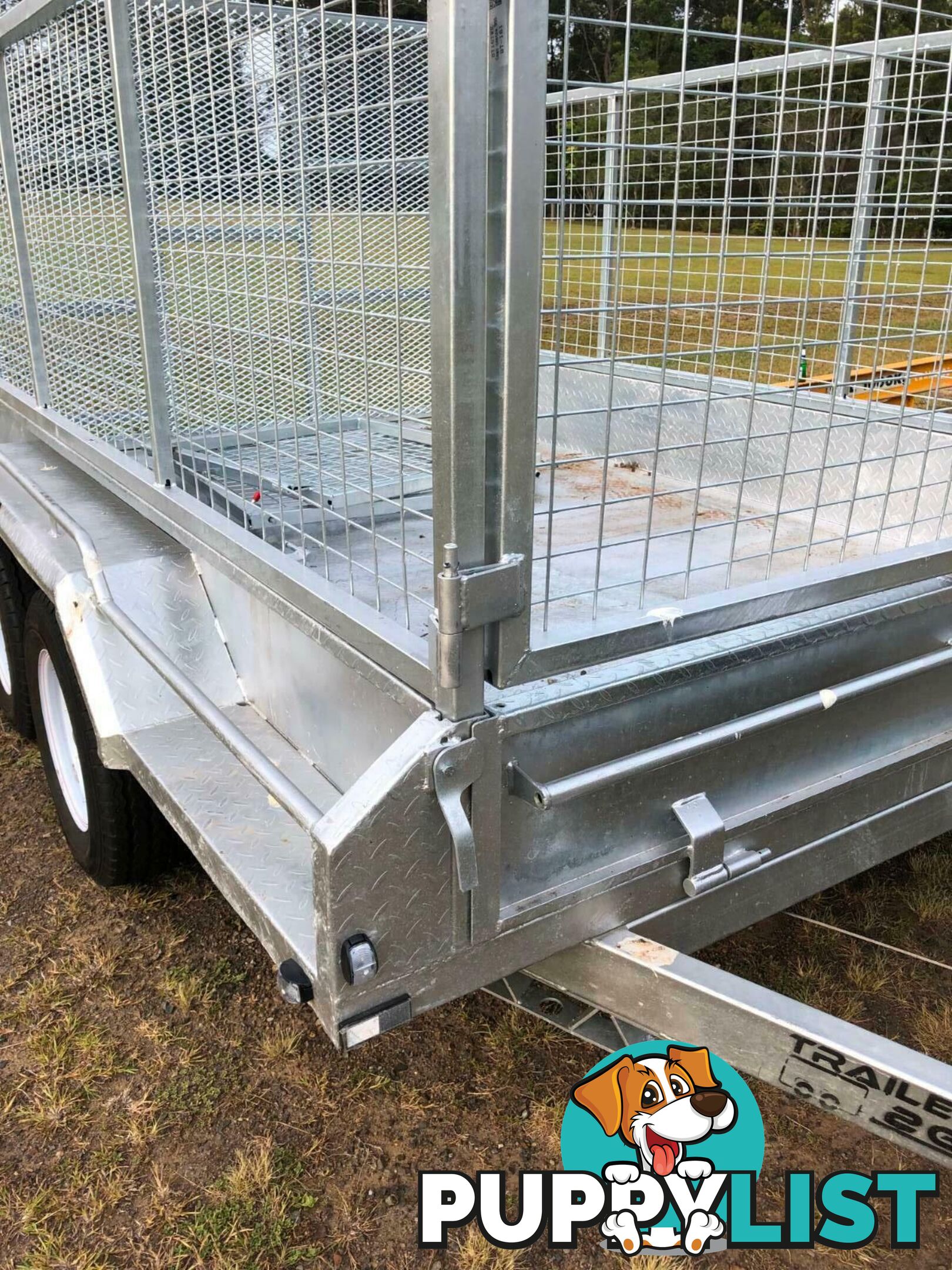 9 x 5 Heavy Duty 2.0 Ton with 600 high Cage included