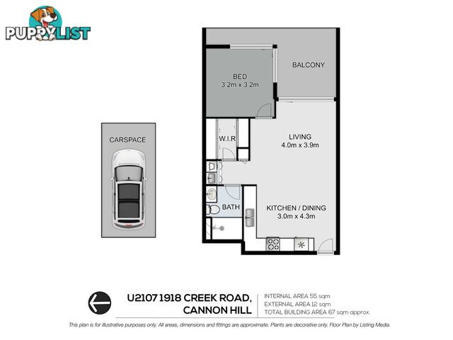 Unit 2107/1918 Creek Road CANNON HILL QLD 4170