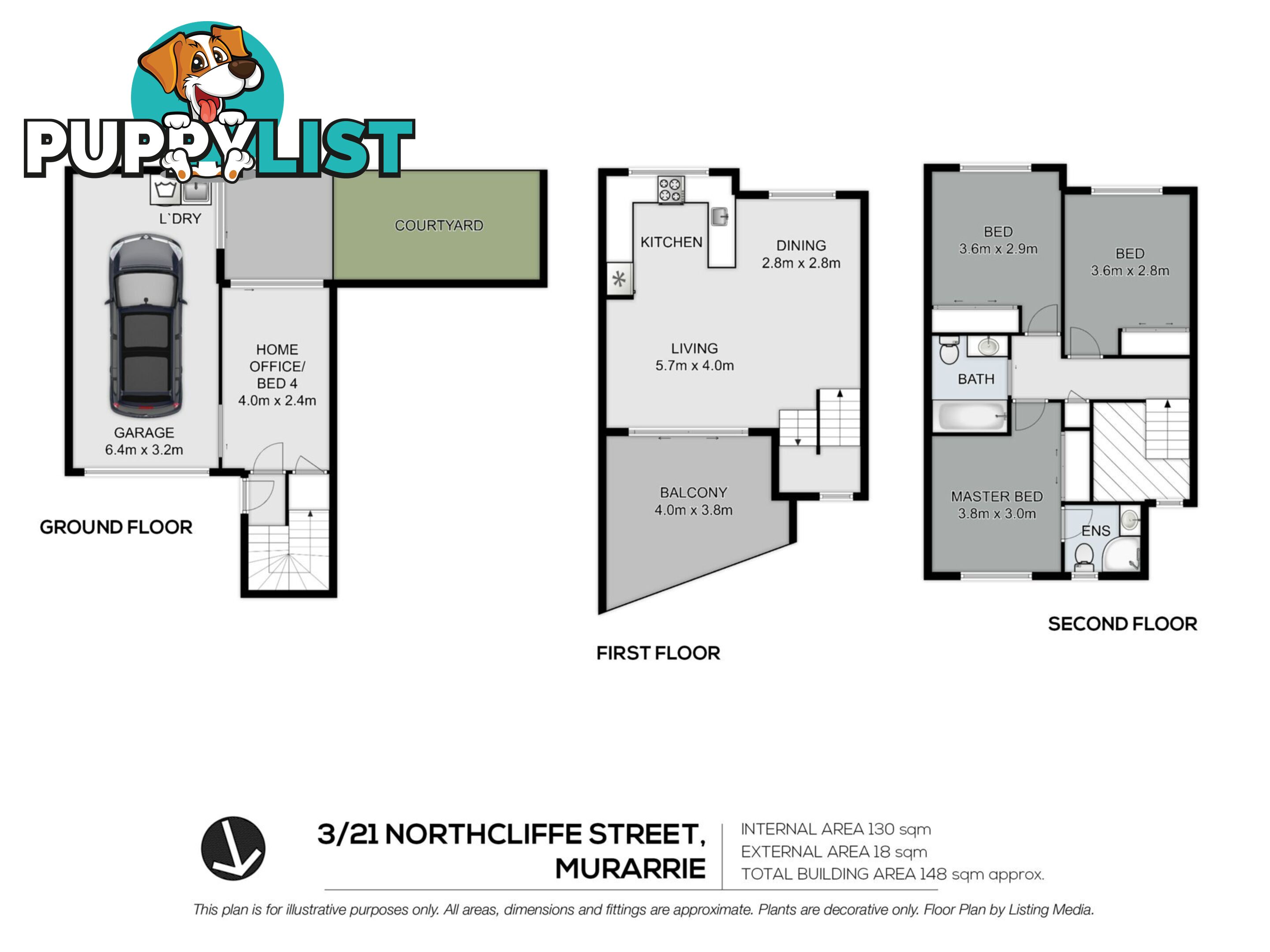 3/21 Northcliffe Street MURARRIE QLD 4172