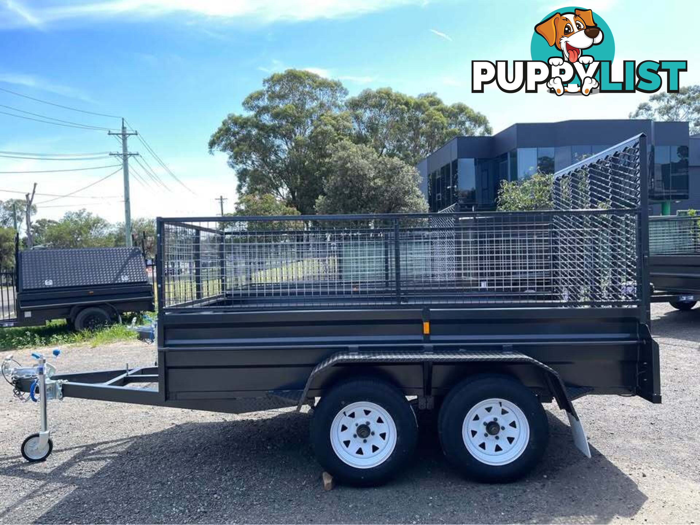 10x5 Box Trailer Tandem 2T GVM