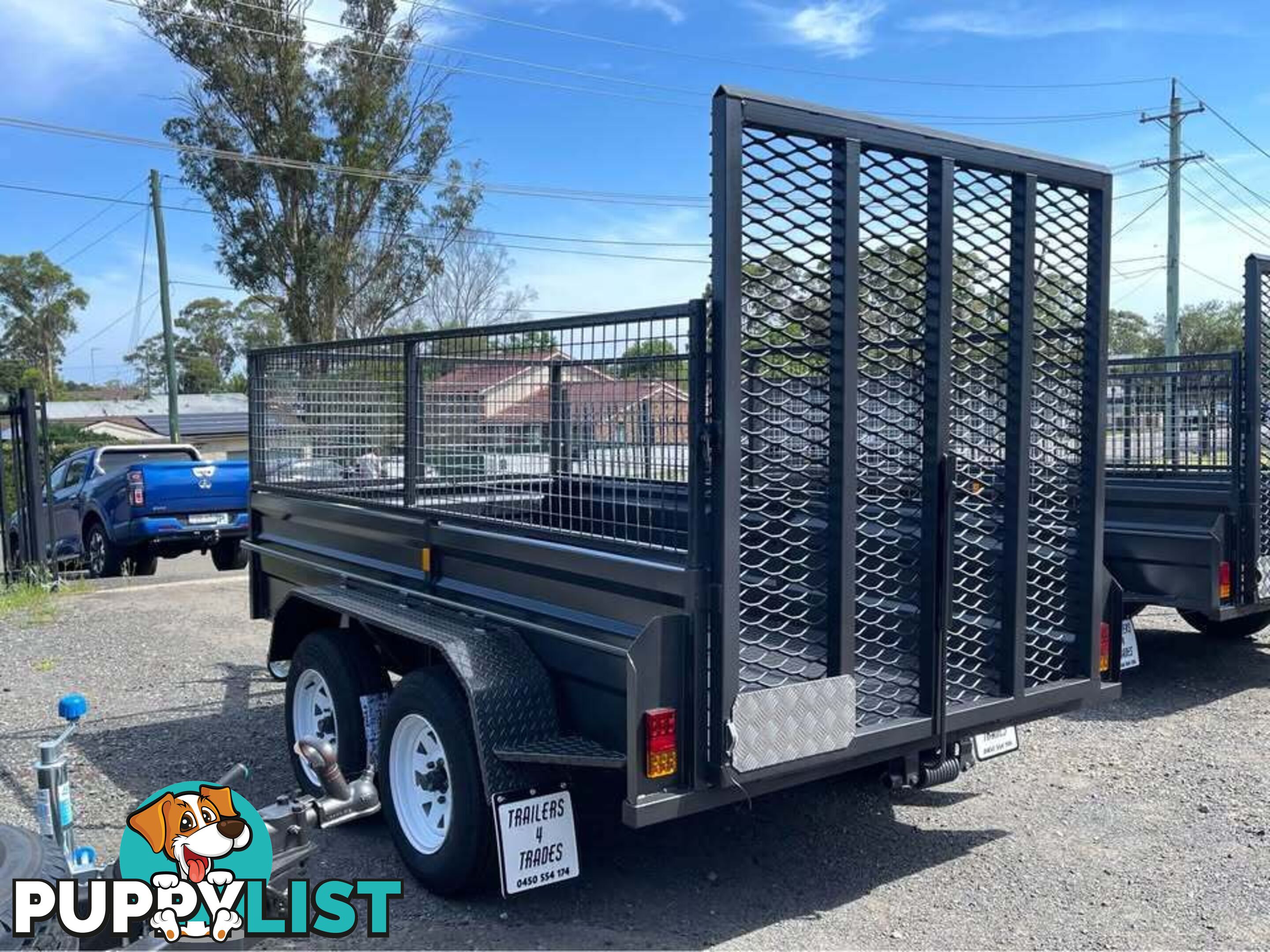 10x5 Box Trailer Tandem 2T GVM