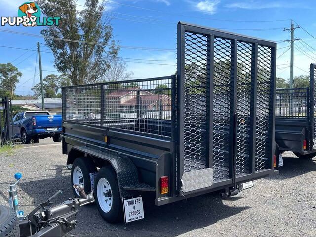 10x5 Box Trailer Tandem 2T GVM
