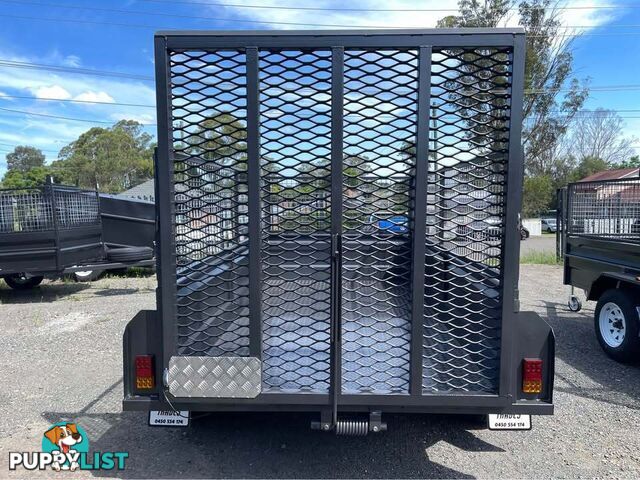 10x5 Box Trailer Tandem 2T GVM