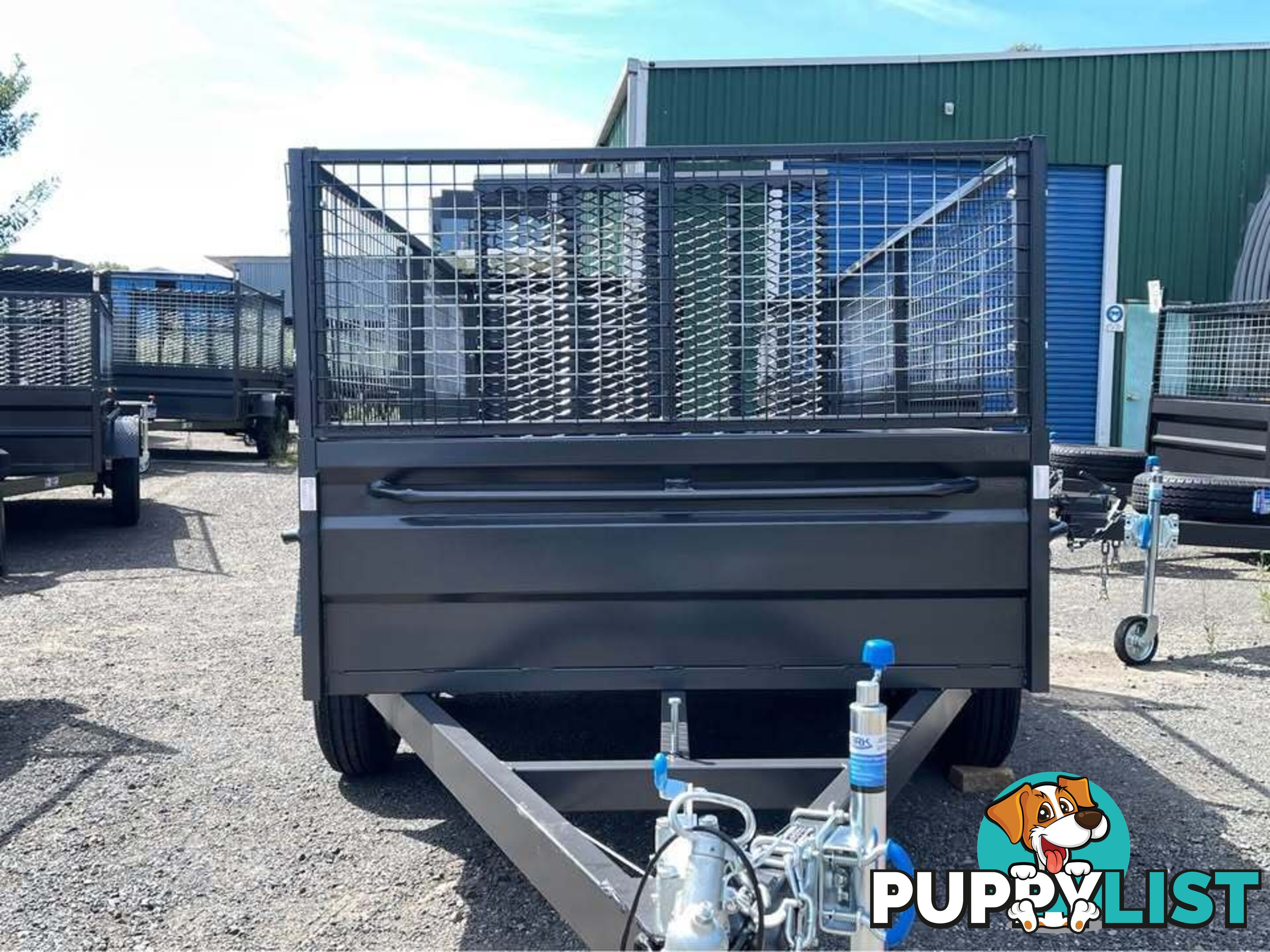 10x5 Box Trailer Tandem 2T GVM