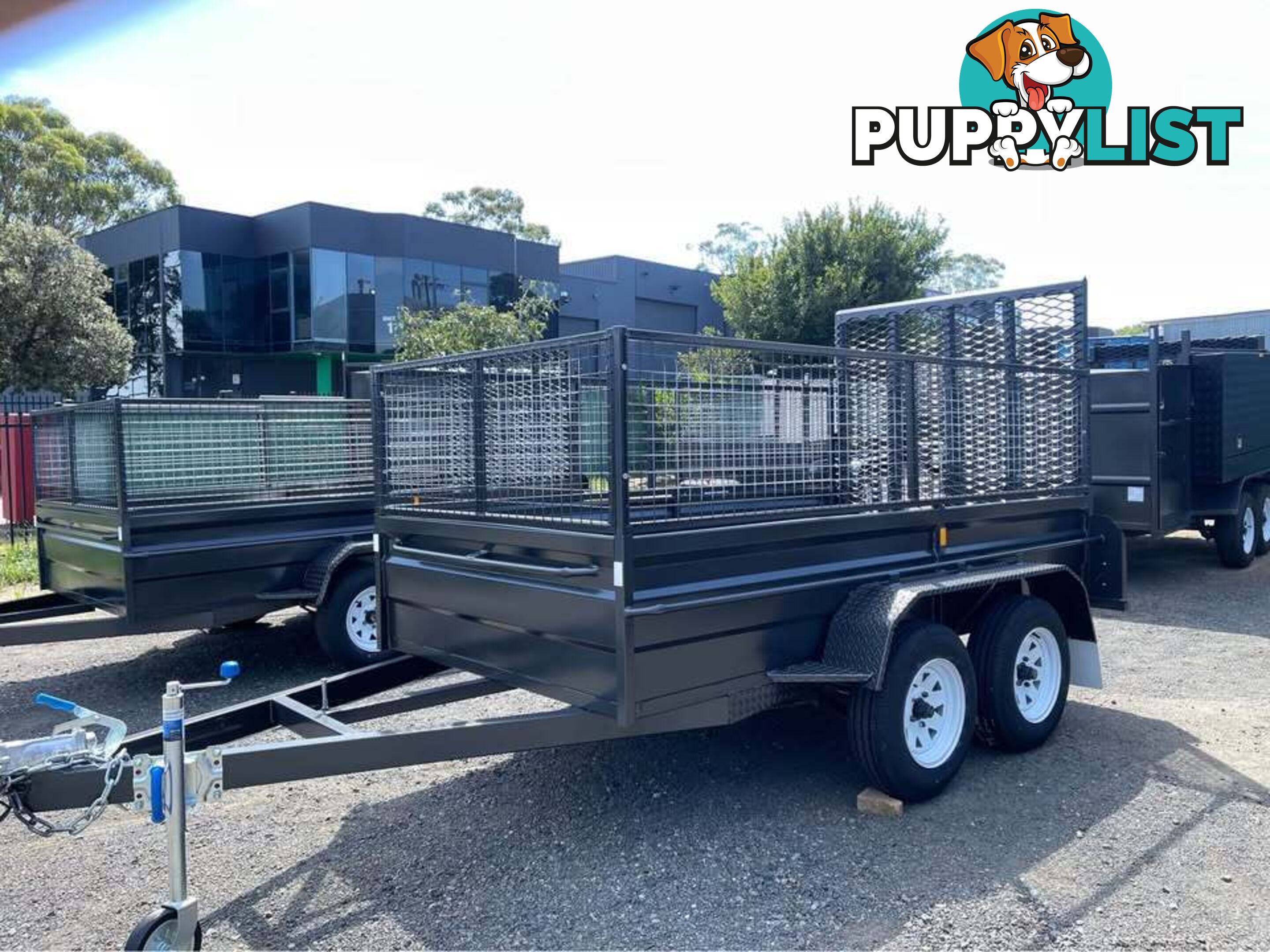 10x5 Box Trailer Tandem 2T GVM