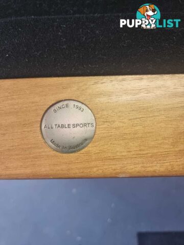 Stunning well looked after pool table for sale woth table tennis top
