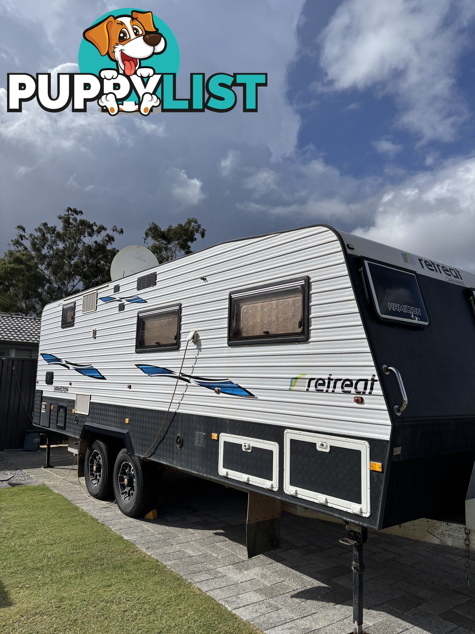 2015 RETREAT HAMILTON 2 SINGLE BED FULL EN-SUITE CARAVAN