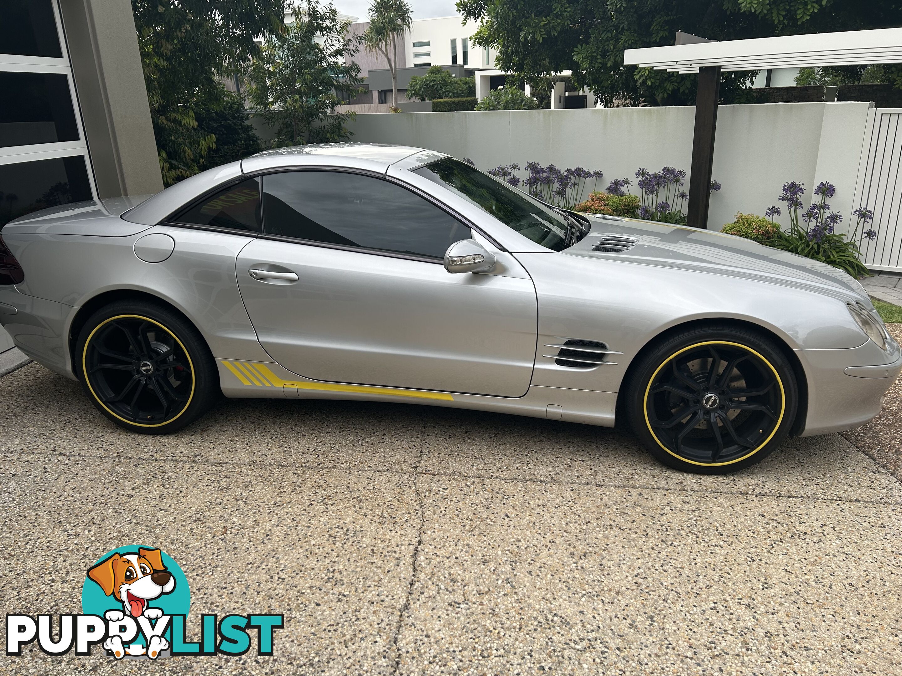 2002 Mercedes-Benz SL-Class R230 SL500 Convertible Automatic
