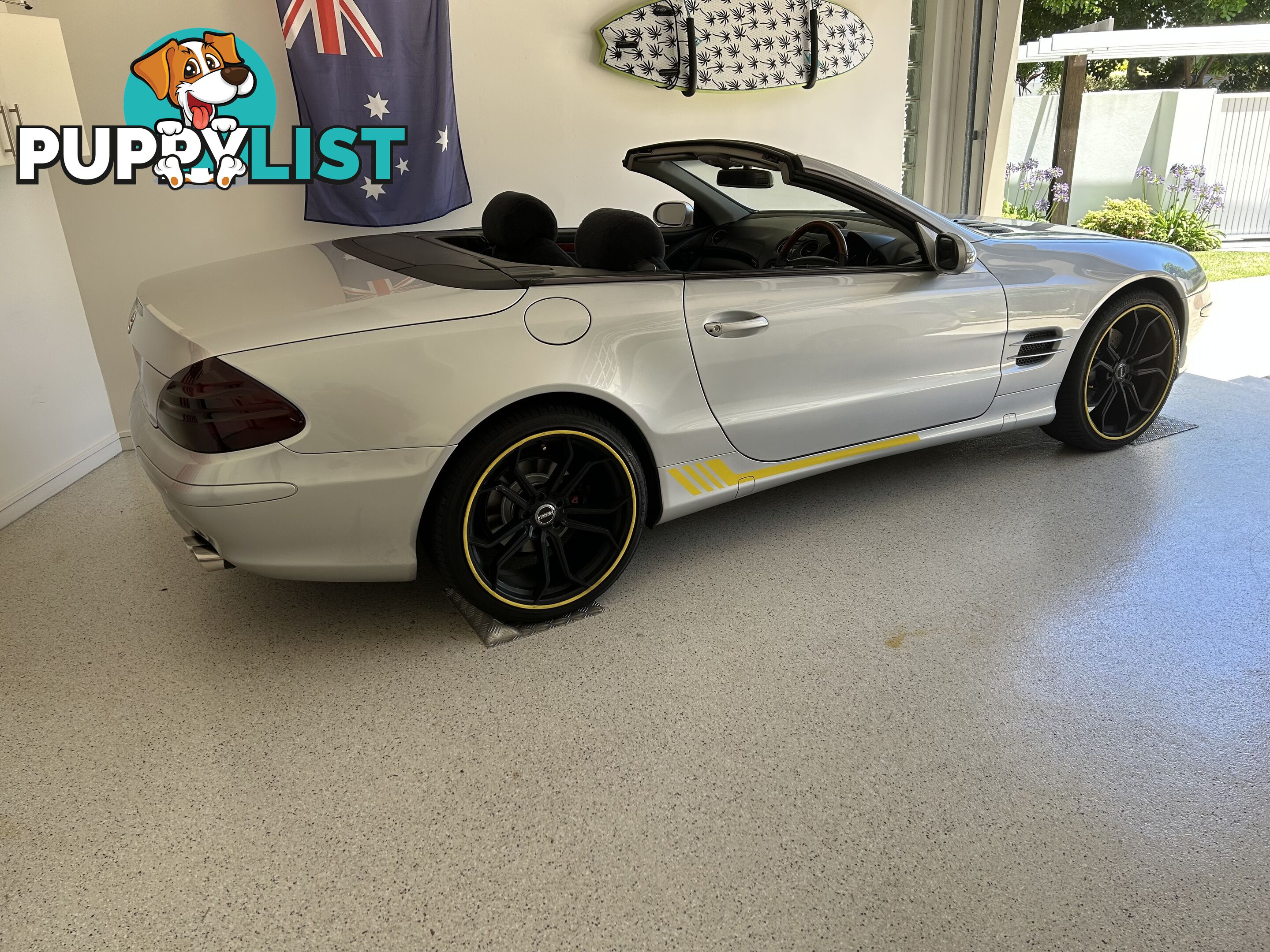 2002 Mercedes-Benz SL-Class R230 SL500 Convertible Automatic