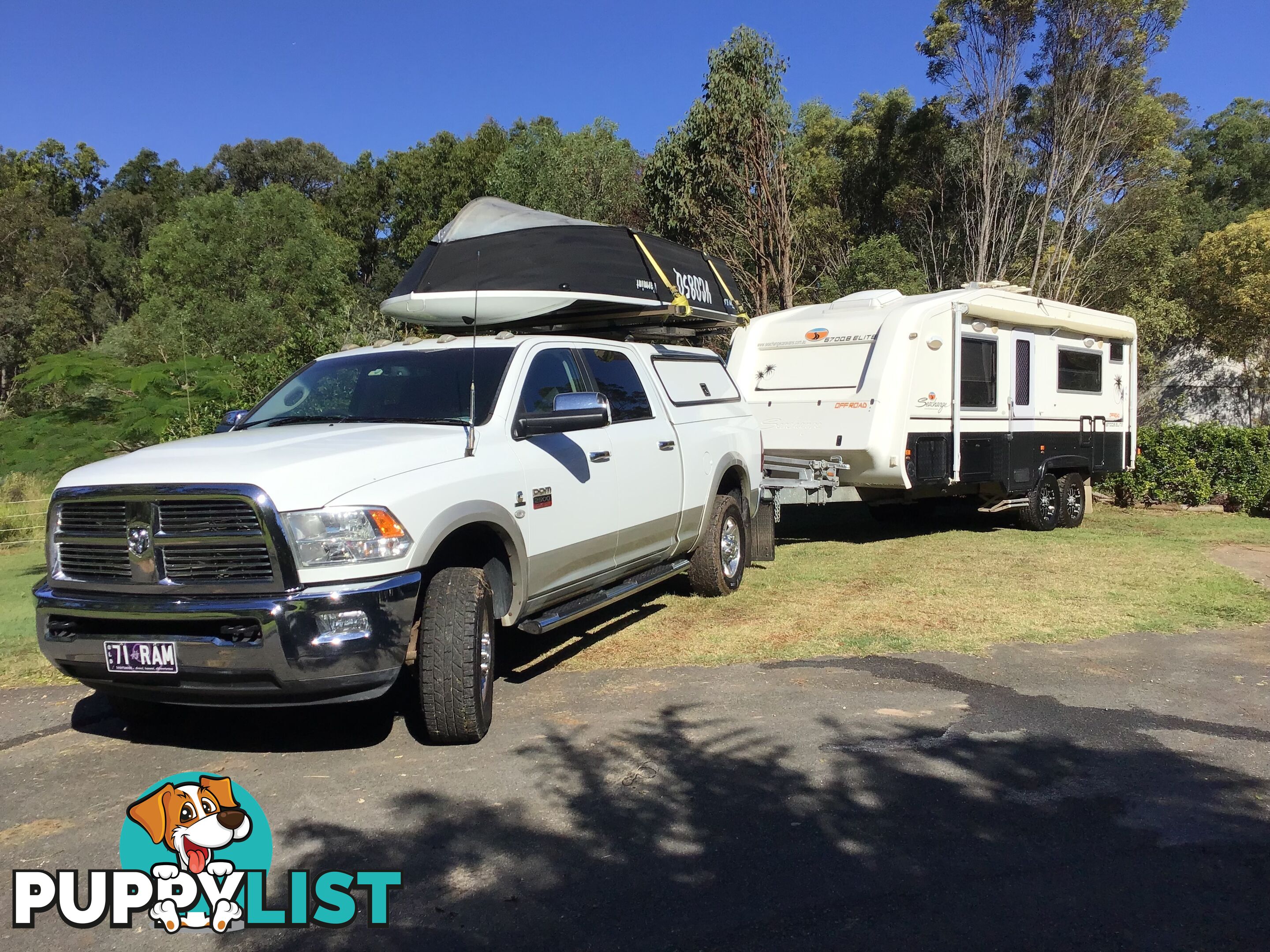 WHOLE RIG!! OFF ROADElite VAN +Dodge RAM+Boat+Motor+loader+trailerPLUS