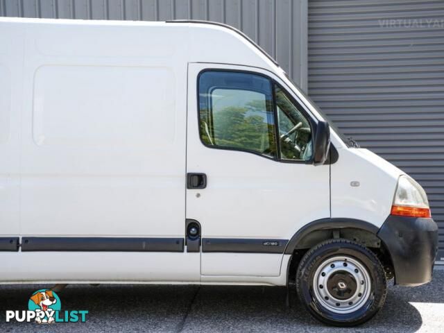 2008 RENAULT MASTER X70 VAN MID ROOF MWB 4DR QUICKSHIFT 6SP 2.5DT  VAN