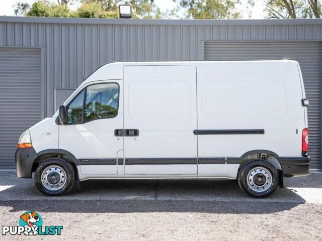 2008 RENAULT MASTER X70 VAN MID ROOF MWB 4DR QUICKSHIFT 6SP 2.5DT  VAN