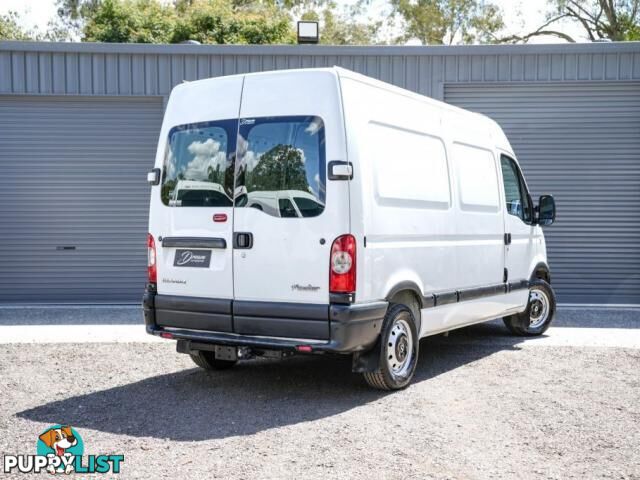 2008 RENAULT MASTER X70 VAN MID ROOF MWB 4DR QUICKSHIFT 6SP 2.5DT  VAN