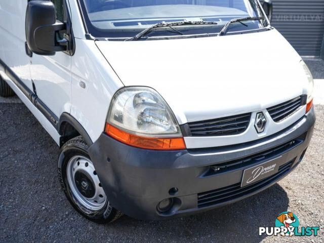 2008 RENAULT MASTER X70 VAN MID ROOF MWB 4DR QUICKSHIFT 6SP 2.5DT  VAN