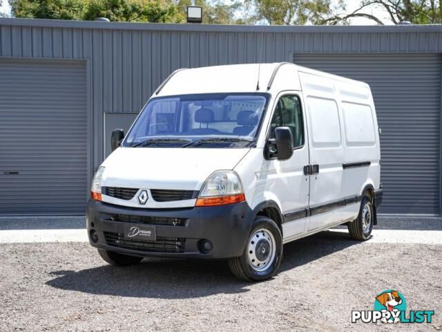 2008 RENAULT MASTER X70 VAN MID ROOF MWB 4DR QUICKSHIFT 6SP 2.5DT  VAN