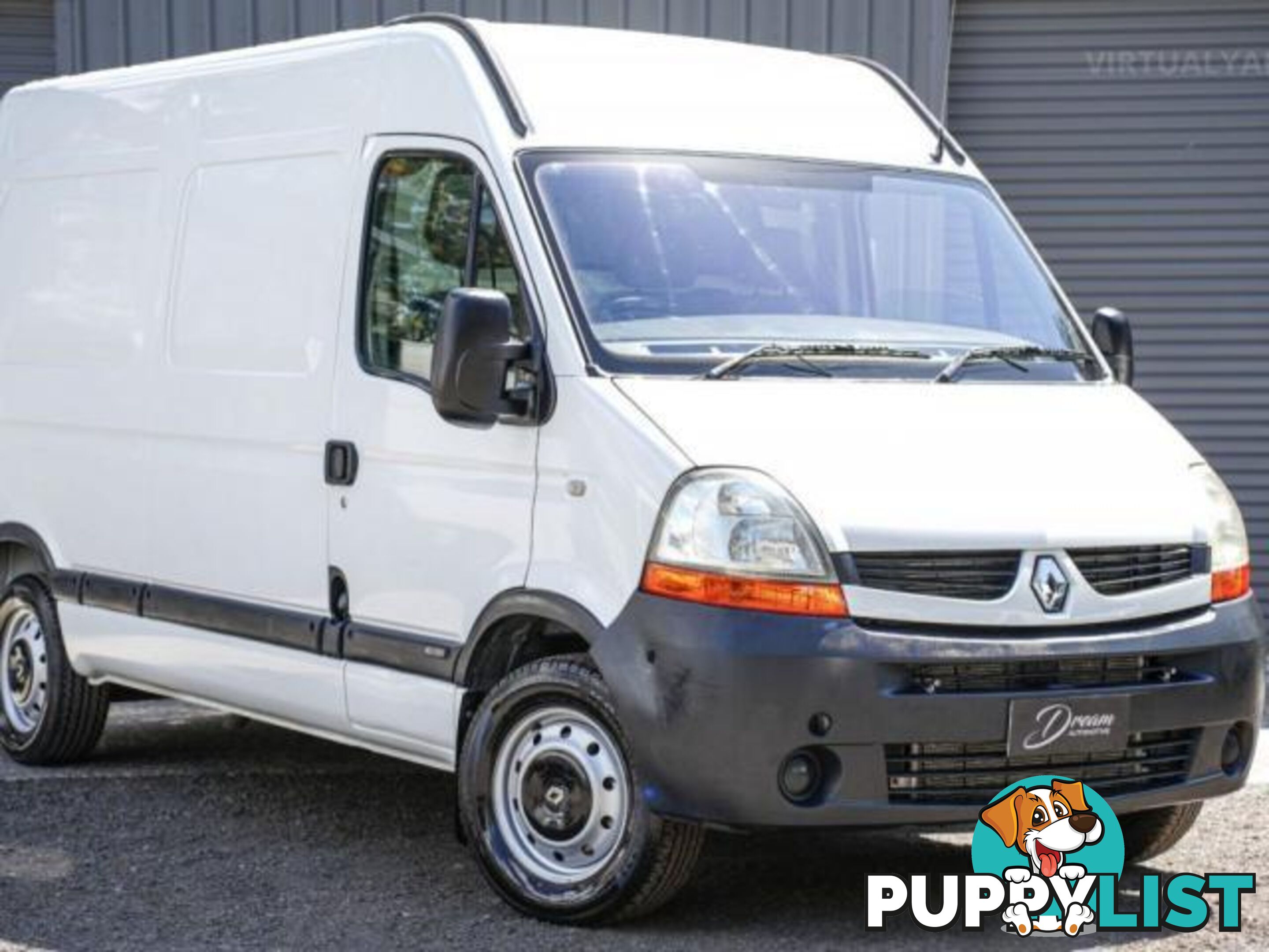 2008 RENAULT MASTER X70 VAN MID ROOF MWB 4DR QUICKSHIFT 6SP 2.5DT  VAN