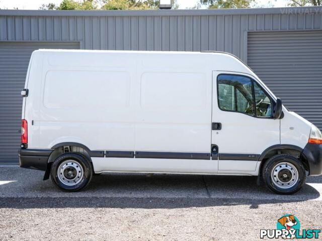 2008 RENAULT MASTER X70 VAN MID ROOF MWB 4DR QUICKSHIFT 6SP 2.5DT  VAN