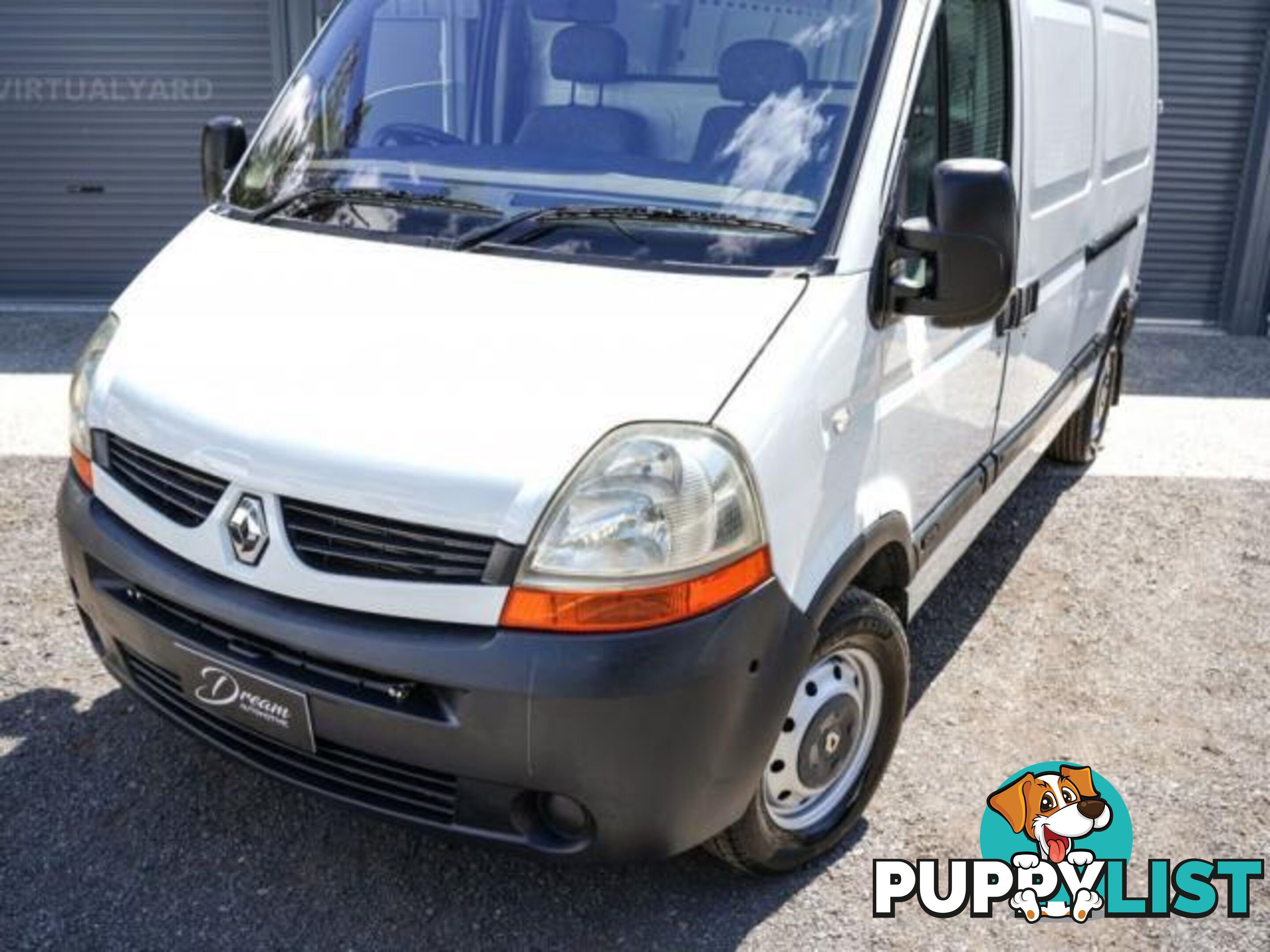 2008 RENAULT MASTER X70 VAN MID ROOF MWB 4DR QUICKSHIFT 6SP 2.5DT  VAN