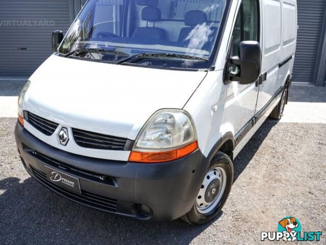 2008 RENAULT MASTER X70 VAN MID ROOF MWB 4DR QUICKSHIFT 6SP 2.5DT  VAN