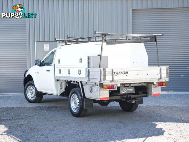 2014 MITSUBISHI TRITON MN MY14 GL CAB CHASSIS SINGLE CAB 2DR MAN 5SP 1356KG 2.5DT  CAB CHASSIS