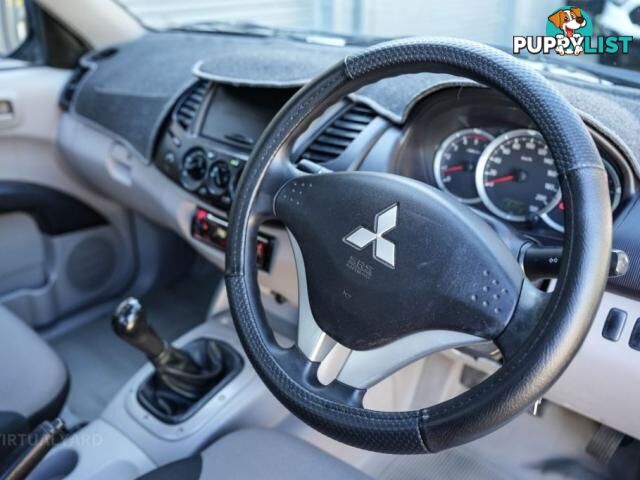 2014 MITSUBISHI TRITON MN MY14 GL CAB CHASSIS SINGLE CAB 2DR MAN 5SP 1356KG 2.5DT  CAB CHASSIS
