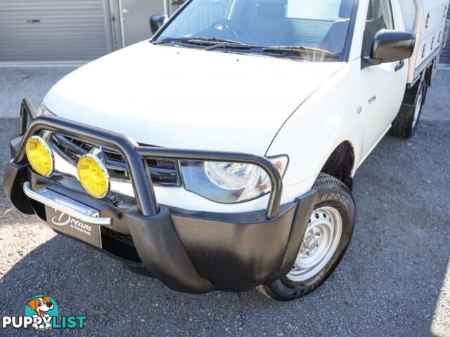 2014 MITSUBISHI TRITON MN MY14 GL CAB CHASSIS SINGLE CAB 2DR MAN 5SP 1356KG 2.5DT  CAB CHASSIS