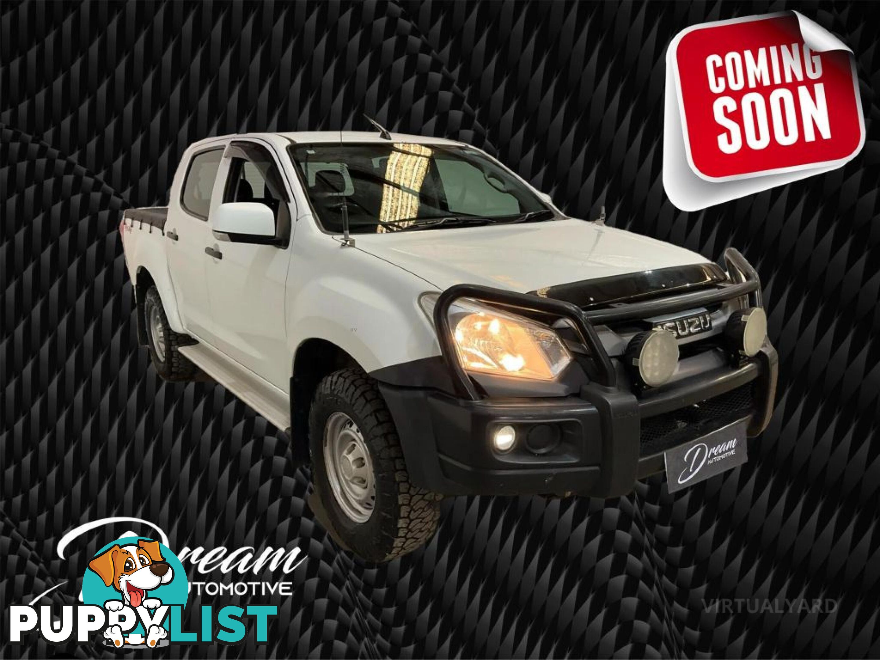 2018 ISUZU D-MAX MY18 SX UTILITY CREW CAB 4DR MAN 6SP 4X4 1034KG 3.0DT  CAB CHASSIS