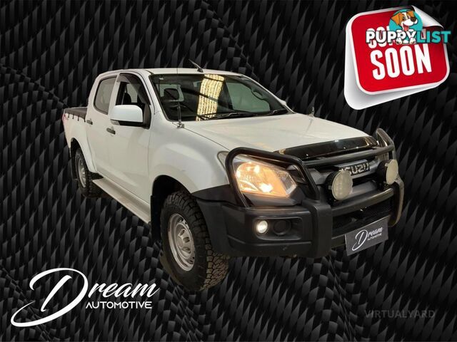 2018 ISUZU D-MAX MY18 SX UTILITY CREW CAB 4DR MAN 6SP 4X4 1034KG 3.0DT  CAB CHASSIS