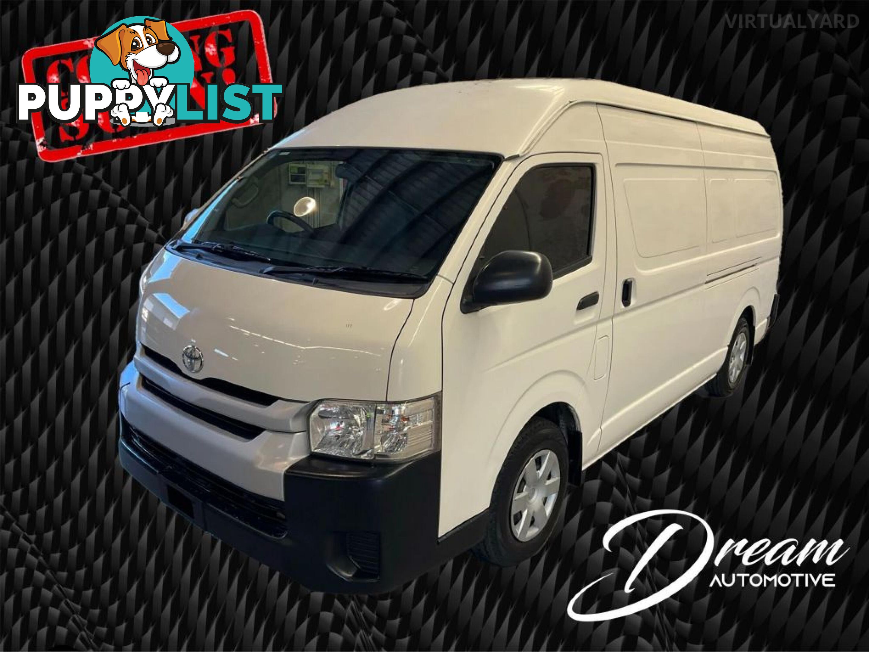 2012 TOYOTA HIACE SLWB VAN KDH221R MY12 UPGRADE  VAN