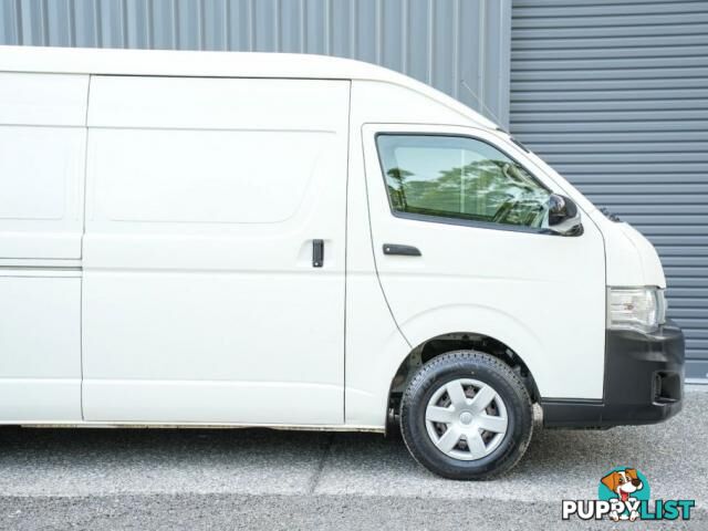 2012 TOYOTA HIACE KDH221R VAN HIGH ROOF SUPER LWB 5DR AUTO 4SP 3.0DT  VAN