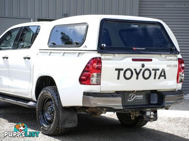 2018 TOYOTA HILUX GUN126R SR UTILITY DOUBLE CAB 4DR MAN 6SP 4X4 2.8DT  UTE