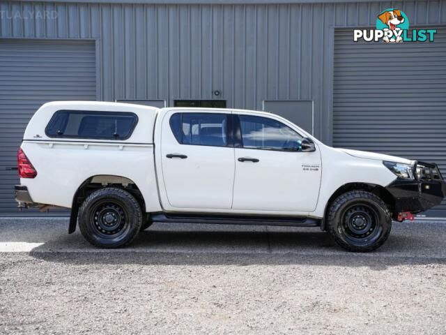 2018 TOYOTA HILUX GUN126R SR UTILITY DOUBLE CAB 4DR MAN 6SP 4X4 2.8DT  UTE