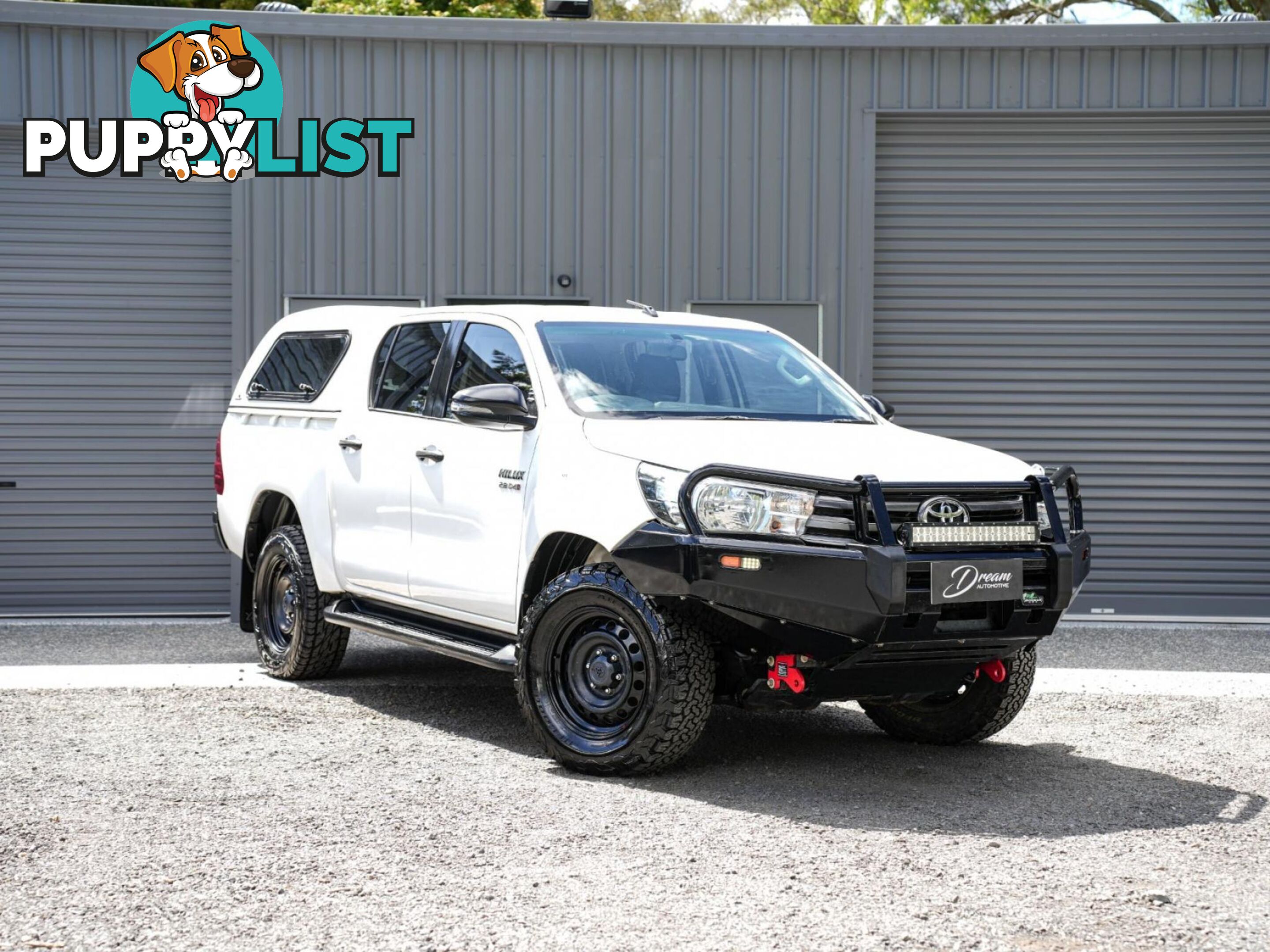 2018 TOYOTA HILUX GUN126R SR UTILITY DOUBLE CAB 4DR MAN 6SP 4X4 2.8DT  UTE