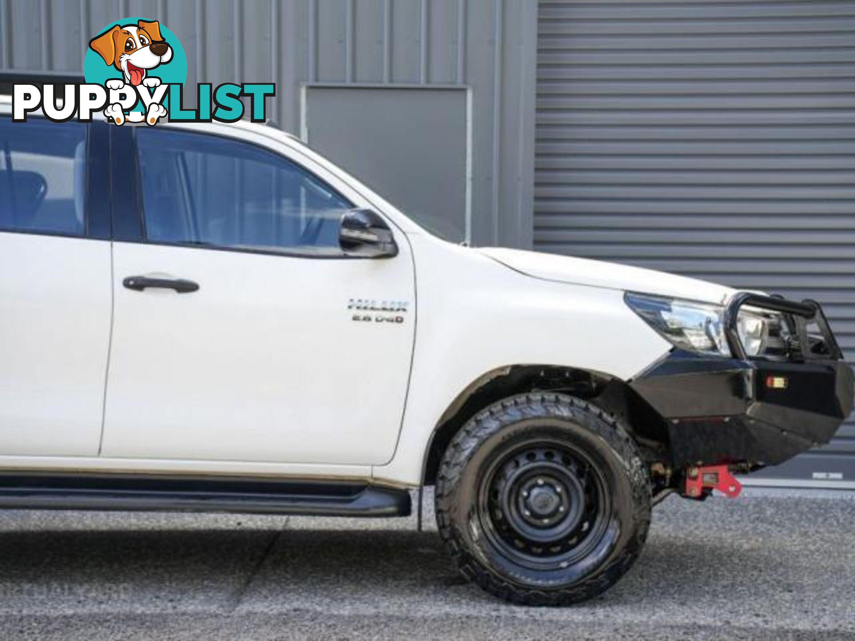 2018 TOYOTA HILUX GUN126R SR UTILITY DOUBLE CAB 4DR MAN 6SP 4X4 2.8DT  UTE