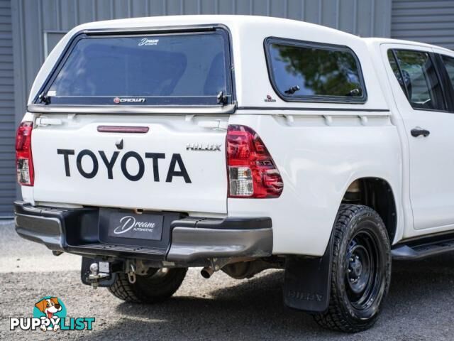 2018 TOYOTA HILUX GUN126R SR UTILITY DOUBLE CAB 4DR MAN 6SP 4X4 2.8DT  UTE