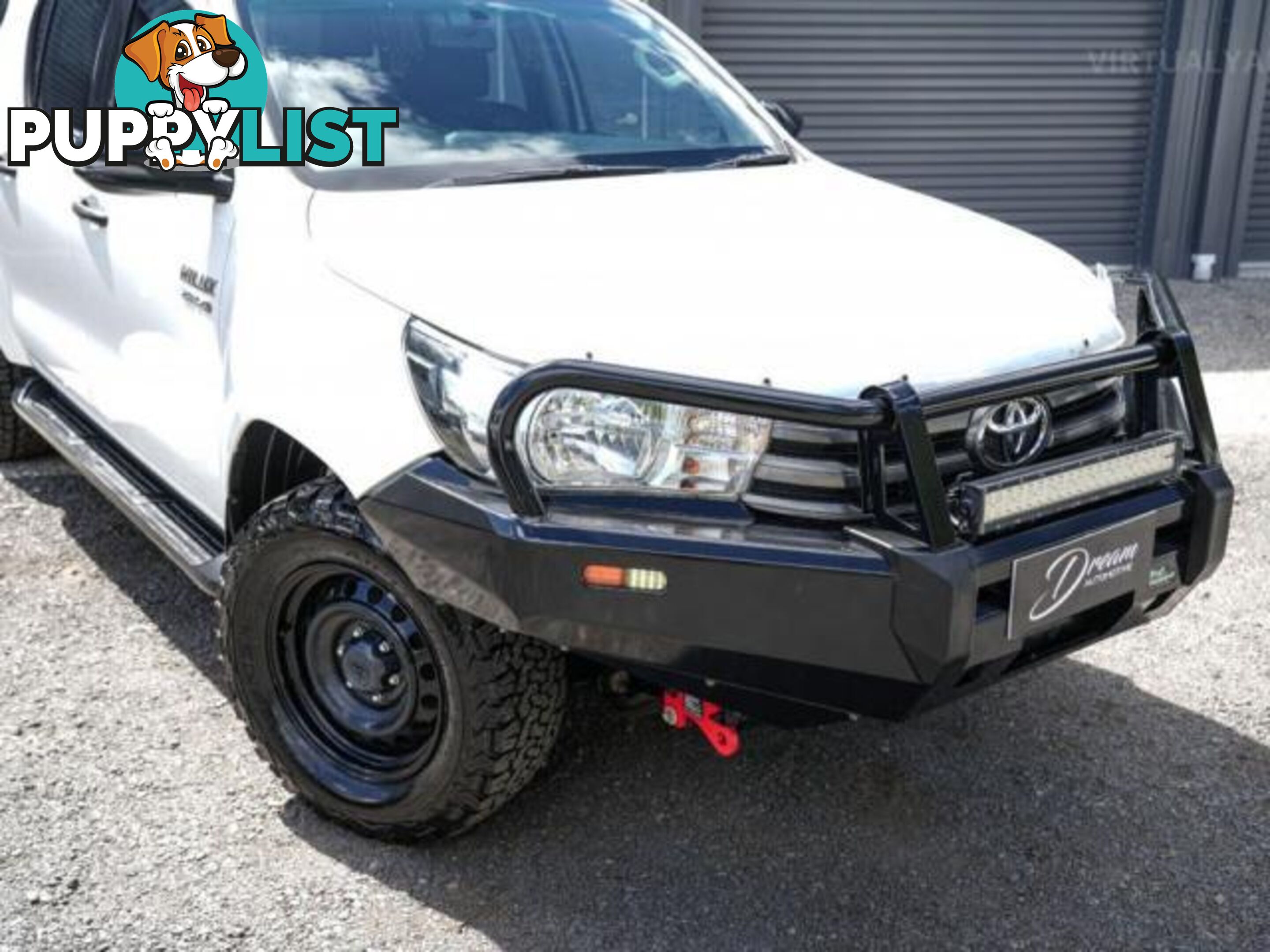 2018 TOYOTA HILUX GUN126R SR UTILITY DOUBLE CAB 4DR MAN 6SP 4X4 2.8DT  UTE