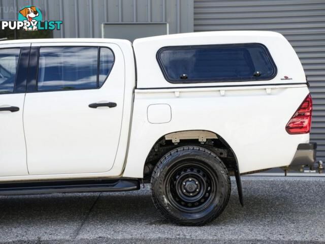 2018 TOYOTA HILUX GUN126R SR UTILITY DOUBLE CAB 4DR MAN 6SP 4X4 2.8DT  UTE