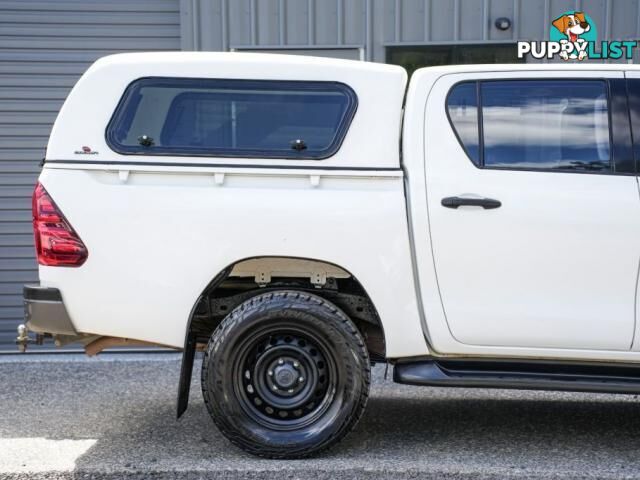 2018 TOYOTA HILUX GUN126R SR UTILITY DOUBLE CAB 4DR MAN 6SP 4X4 2.8DT  UTE