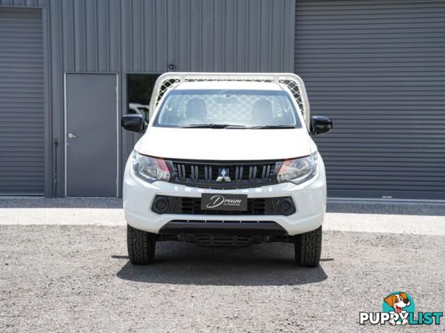 2018 MITSUBISHI TRITON MQ GLX CAB CHASSIS SINGLE CAB 2DR MAN 6SP 4X2 2.4I  CAB CHASSIS