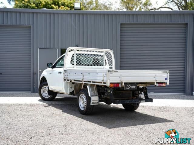 2018 MITSUBISHI TRITON MQ GLX CAB CHASSIS SINGLE CAB 2DR MAN 6SP 4X2 2.4I  CAB CHASSIS