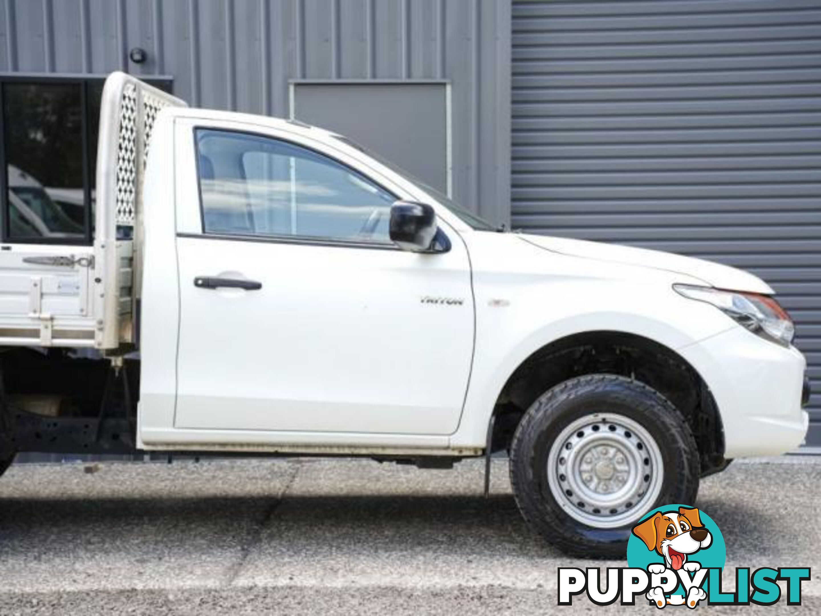 2018 MITSUBISHI TRITON MQ GLX CAB CHASSIS SINGLE CAB 2DR MAN 6SP 4X2 2.4I  CAB CHASSIS