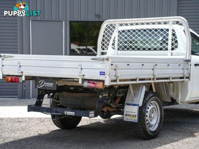 2018 MITSUBISHI TRITON MQ GLX CAB CHASSIS SINGLE CAB 2DR MAN 6SP 4X2 2.4I  CAB CHASSIS