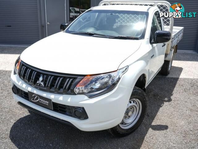 2018 MITSUBISHI TRITON MQ GLX CAB CHASSIS SINGLE CAB 2DR MAN 6SP 4X2 2.4I  CAB CHASSIS