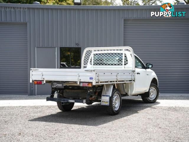 2018 MITSUBISHI TRITON MQ GLX CAB CHASSIS SINGLE CAB 2DR MAN 6SP 4X2 2.4I  CAB CHASSIS