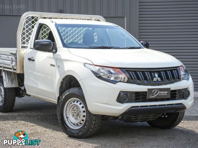 2018 MITSUBISHI TRITON MQ GLX CAB CHASSIS SINGLE CAB 2DR MAN 6SP 4X2 2.4I  CAB CHASSIS