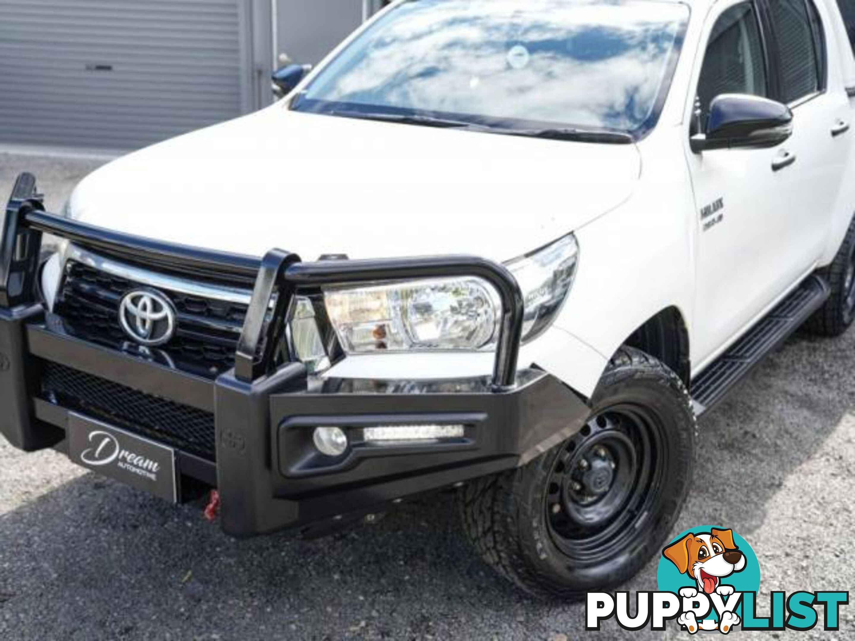 2018 TOYOTA HILUX GUN126R SR UTILITY DOUBLE CAB 4DR SPTS AUTO 6SP 4X4 955KG 2.8DT  UTE