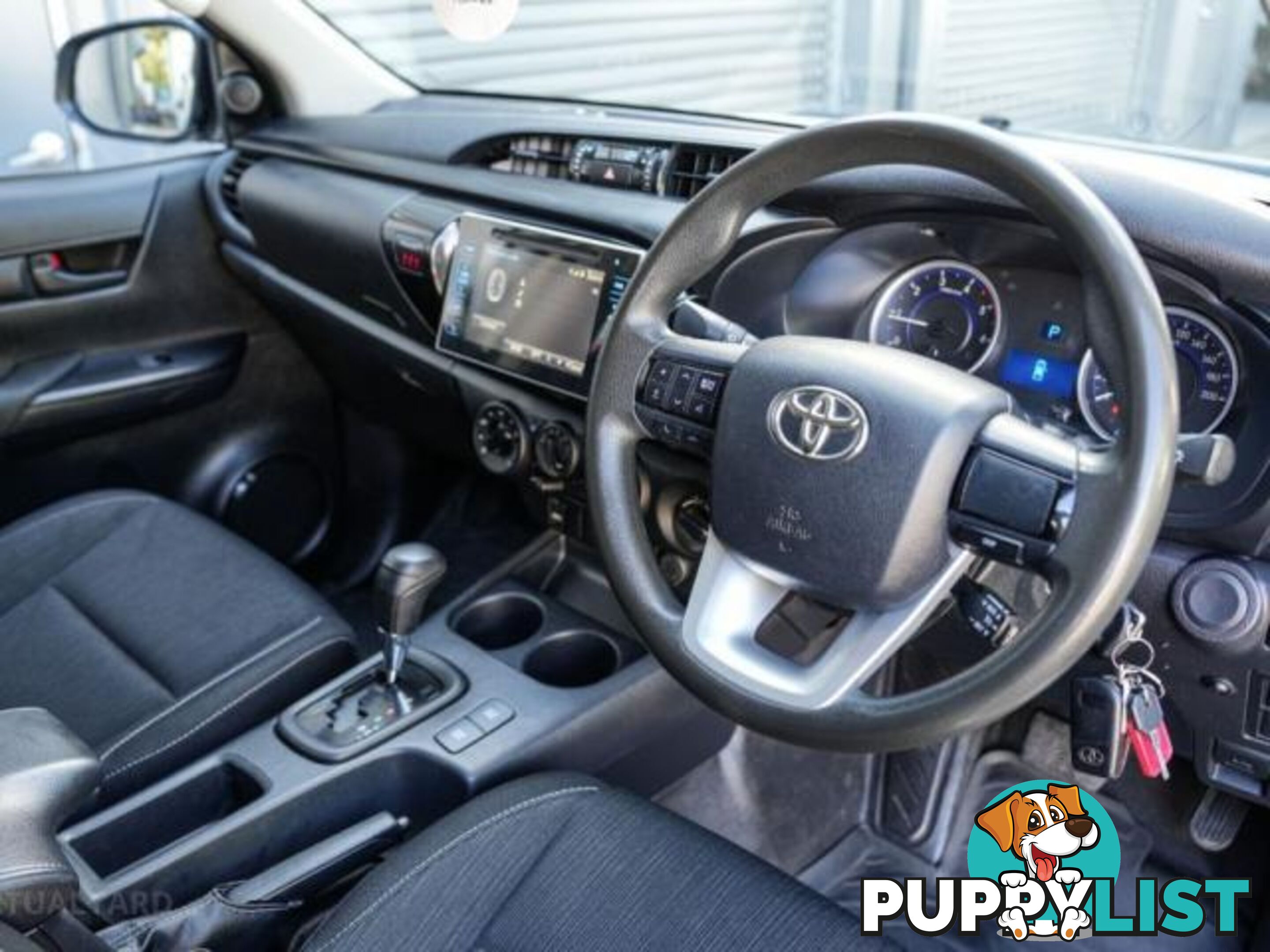 2018 TOYOTA HILUX GUN126R SR UTILITY DOUBLE CAB 4DR SPTS AUTO 6SP 4X4 955KG 2.8DT  UTE